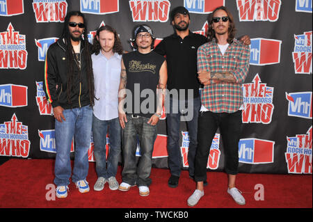LOS ANGELES, CA. July 11, 2008: Incubus at the VH1 Rock Honors tribute to The Who at UCLA's Pauley Pavilion. © 2008 Paul Smith / Featureflash Stock Photo