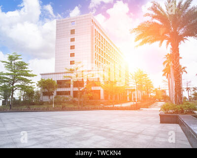 Commercial office park Stock Photo