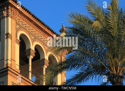 Spain; Andalusia; Seville; Hotel Alfonso XIII, Stock Photo