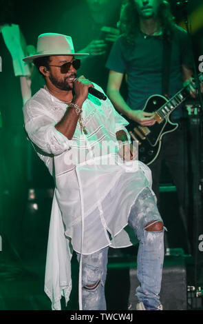 Sting and Shaggy perform at Camden's legendary music venue, The Roundhouse Featuring: Shaggy Where: London, United Kingdom When: 19 May 2019 Credit: John Rainford/WENN Stock Photo