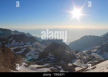 Mount Whitney Sunrise Stock Photo