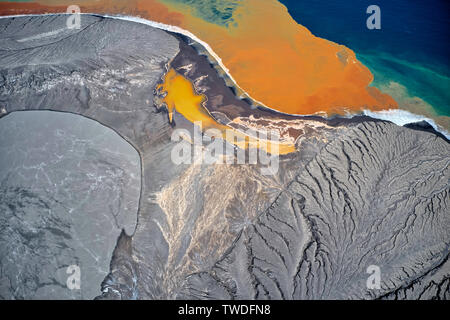 An update of Anak Krakatau on Saturday 04 May 2019. The Krakatoa island (also known as 'Krakatau') is situated near the Indonesian island of Rakata in Stock Photo