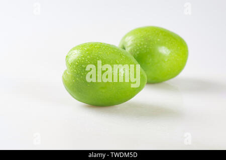 Crispy sweet jujube Stock Photo