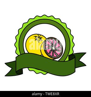 tropical fruits design Stock Vector