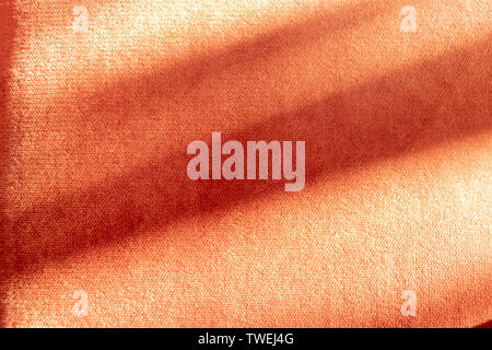 Shadow and light on red velvet Stock Photo