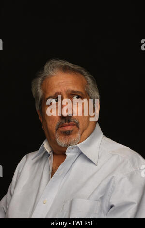 Close up of a businessman thinking Stock Photo