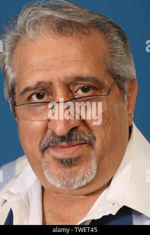 Portrait of an Indian old man Stock Photo