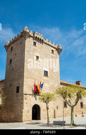 Torreon de los Guzmanes, Avila, Spain, Palace, Tower Stock Photo
