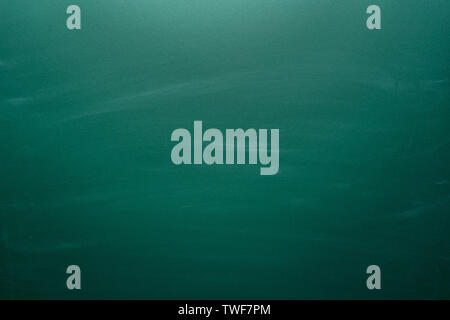 Dusty green chalk black board Stock Photo