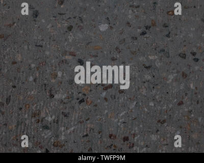 Grinded concrete texture with exposed gravel stones. Stock Photo