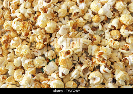 Close up of popcorn for background Stock Photo
