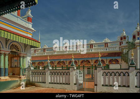 22-Aug-2009-Kanadukathan Palace, Chettinad Kanadukathan Palace, Chettinad, Tamil Nadu, India. Stock Photo