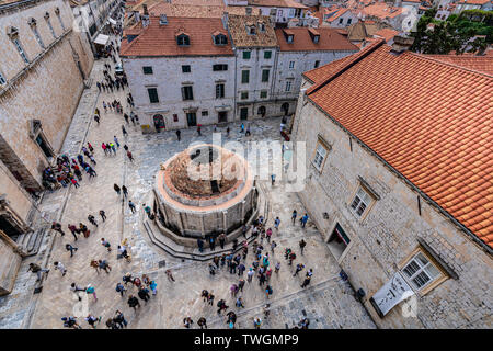 The old city of Dubrovnik, Croatia Stock Photo