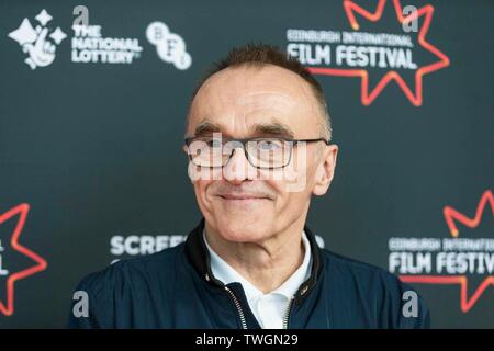 Edinburgh, UK. 20th Jun 2019. The Scottish Premiere of the new Danny Boyle film, Yesterday, takes place at Vue Omni in Edinburgh. Attending the premiere was Director, Danny Boyle Credit: Rich Dyson/Alamy Live News Stock Photo