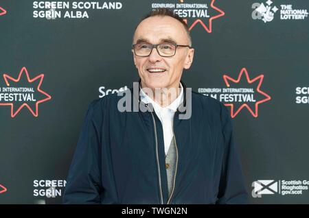 Edinburgh, UK. 20th Jun 2019. The Scottish Premiere of the new Danny Boyle film, Yesterday, takes place at Vue Omni in Edinburgh. Attending the premiere was Director, Danny Boyle Credit: Rich Dyson/Alamy Live News Stock Photo