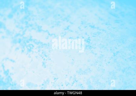 Aqua blue turquoise color texture background, metal iron patchy pattern Stock Photo