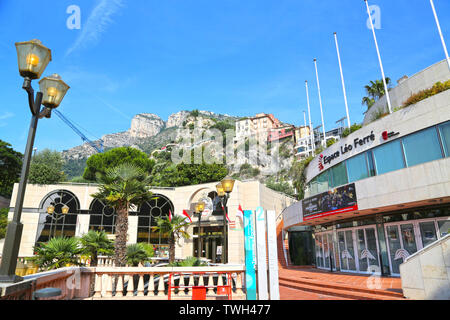 Fontvieille, Monaco - June 13, 2014: the automobile museum Monaco Top Cars Collection, the personal collection of Prince Rainier III of Monaco and Ven Stock Photo