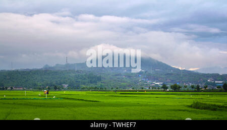 Tengchong pastoral scenery Stock Photo