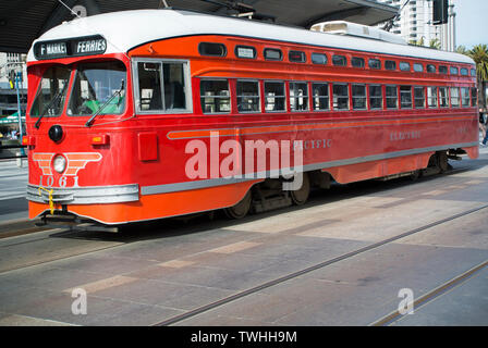 Street Car - Local Transportation, San Francisco Stock Photo