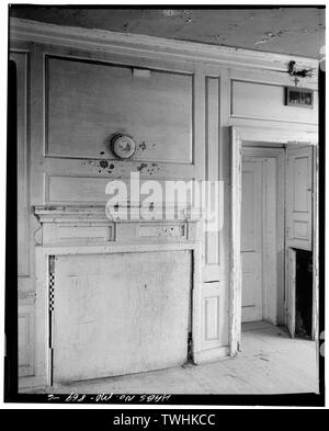 Second Floor Southeast Room Mantel Detail Appears To Be