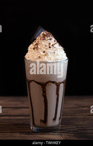 No One Chocolate Cream Milk Coffee Cup Container Delicious Dairy Food Drink Dark Breakfast Sugar Covered Candy Still Life Dessert Cold Glass Tea Stock Photo Alamy