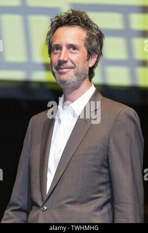 June 20, 2019 - Yokohama, Japan - French screenwriter Antonin Baudry attends the opening ceremony for the Festival du Film Francais au Japon 2019 at Yokohama Minato Mirai Hall. This year, 16 movies will be screened during the annual film festival which runs from June 20 to 23. (Credit Image: © Rodrigo Reyes Marin/ZUMA Wire) Stock Photo