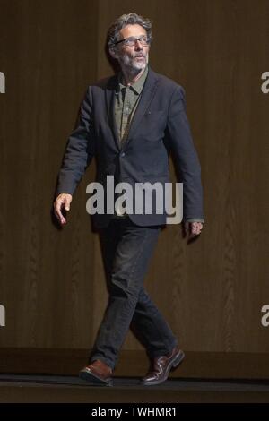 June 20, 2019 - Yokohama, Japan - French actor Nils Tavernier attends the opening ceremony for the Festival du Film Francais au Japon 2019 at Yokohama Minato Mirai Hall. This year, 16 movies will be screened during the annual film festival which runs from June 20 to 23. (Credit Image: © Rodrigo Reyes Marin/ZUMA Wire) Stock Photo