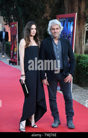 Rome 18 Giu 2019 Link Campus University Ciak d'Oro 2019 Domenico Procacci and Kasia Smutniak Credit: Giuseppe Andidero Stock Photo