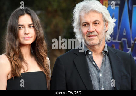 Rome 18 Giu 2019 Link Campus University Ciak d'Oro 2019 Domenico Procacci and Kasia Smutniak Credit: Giuseppe Andidero Stock Photo