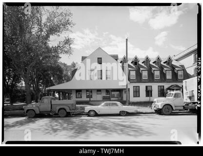 - Sheridan Inn, Sheridan, Sheridan County, WY; Cody, William F; Walker and Kimball Stock Photo