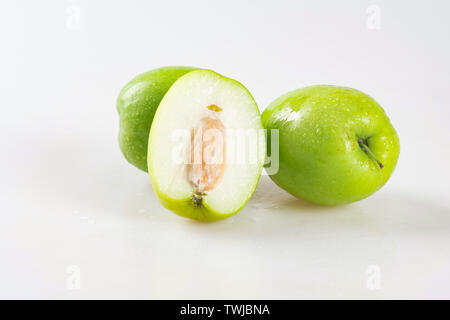 Crispy sweet jujube Stock Photo