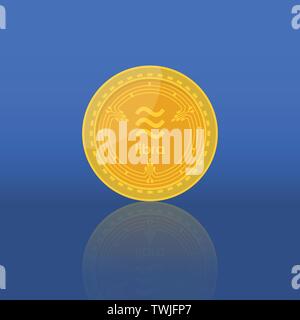 Libra money currency. Vector illustration Stock Vector