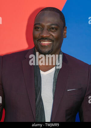 Edinburgh, UK. 20th June, 2019. Writer and Director, Adewale Akinnuoye-Agbaje, at a photo call for the UK film premiere of Farming, at Filmhouse, Edinburgh, Scotland. Farming is 'an enthralling and moving real-life story' from Adewale. This screening is part of the Best of British strand at the Edinburgh International Film Festival 2019 (EIFF), which runs until June 30. Credit: SOPA Images Limited/Alamy Live News Stock Photo