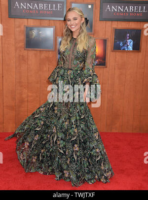 Madison Iseman attending the Annabelle Comes Home Premiere held in Los ...