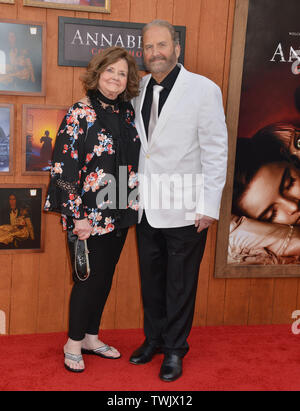 Judy Spera and Tony Spera attending the Annabelle Comes Home Premiere