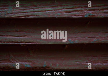 old dark wooden board for background or texture Stock Photo