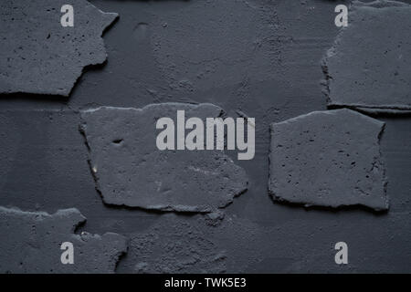 Dark grey black slate background or texture. Stone background Stock Photo