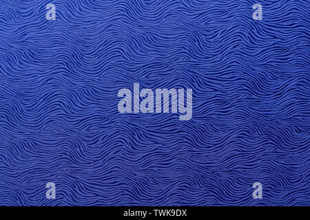 Detail of an abstract pattern in blue Stock Photo