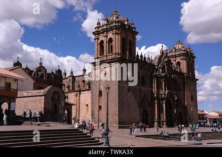Cusco, Peru. 02nd May, 2019. The Catedral del Cuzco (Cusco Cathedral), the most important church in Cusco, is located in the Plaza de Armas in the historical centre of Cusco and was built between 1560 and 1664. Credit: Tino Plunert/dpa-Zentralbild/ZB/dpa/Alamy Live News Stock Photo