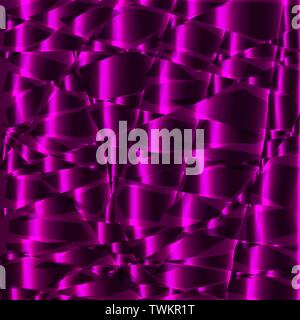 Vector illustration with bright purple background. Irregular pattern. Luxurious purple color. Color transitions from violet to magenta. Abstract textu Stock Vector