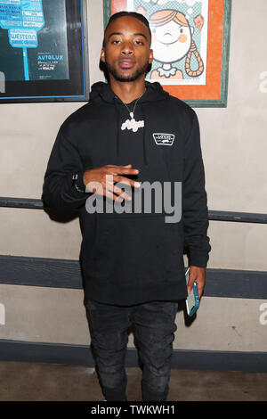 Los Angeles, Ca, USA. 21st June, 2019. Albee Smith attends the Tank & Jaquees concert at NOVO, June 20, 2019 in Los Angeles, California. Photo Credit: Walik Goshorn/Mediapunch/Alamy Live News Stock Photo