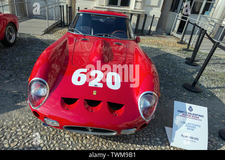 Ferrari 250 GTO. Turin, Valentino castle, motor show 2019 Stock Photo