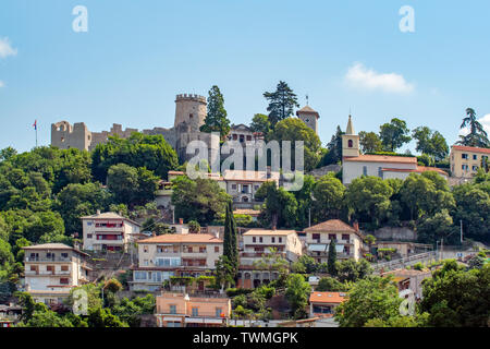 Trsat Castle, Rijeka, Croatia Stock Photo