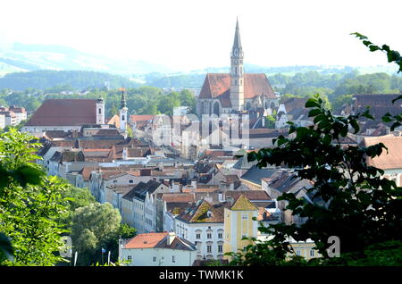 Old town of Steyr, Upper Austria Stock Photo