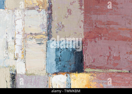 Beautiful stylish painting in admirable gentle tone. Stock Photo