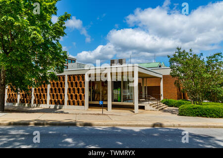 ATHENS, GA, USA - May 3: Biological Sciences Building on May 3, 2019 at the University of Georgia in Athens, Georgia. Stock Photo