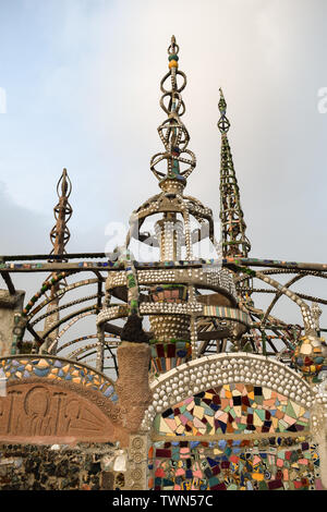 Watts Towers, Watts Los Angeles California United States Stock Photo