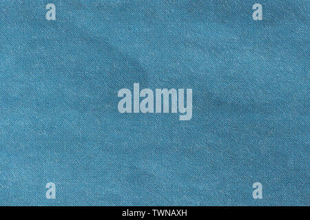 Close up image of blue CMYK dots on creased newsprint Stock Photo