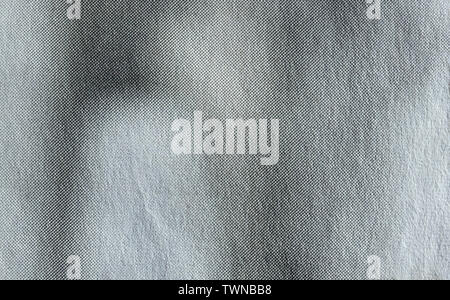 Macro image of grey halftone gradient dots on newsprint Stock Photo
