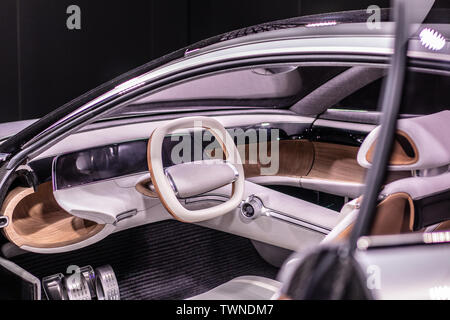 PARIS - OCT 2, 2018: New Hyundai i30 Fastback N car showcased at the Paris  Motor Show Stock Photo - Alamy